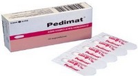 PEDIMAT 200 mg 10 SUPOZTUAR