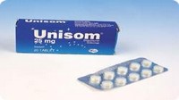 UNISOM 25 mg 20 tablet {Pfizer}