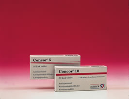 CONCOR 10 mg 30 lak tablet {Palmer}