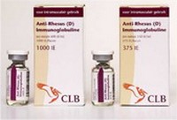 ANTI-RHESUS (D) Immunoglobuline 1000 IU 2.5 ml 1 Flakon