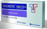 TENORETIC 50 mg 28 film tablet