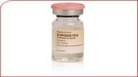 ETOPOSIDE - Teva 100 mg/5 ml lik Flakon