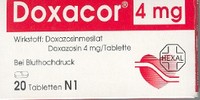 DOXACOR 4 mg 20 tablet