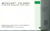 KREON� 10 000 100 kaps�l Blister Ambalaj